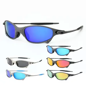 2024 Juliet Stil Unisex polarisierte Sportbrille Laufen Radfahren Sport Sonnenbrille individuelles Logo hochwertige Herrenbrille