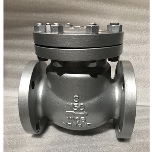Válvula de Retención de Bola Oscilante de Doble Brida, Estándar DIN3202 3352 F6 BS5153 ANSI, DN200, Hierro Dúctil Fundido Ggg50 - Product Image 6