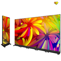 Pantalla LED Portátil Qray para Exteriores con Control Inalámbrico para Publicidad Comercial y Marketing de Marca