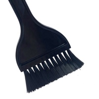 Outils de salon de coiffure avec logo personnalisé, 3 pièces, pinceaux à teinture pour cheveux jetables noirs et bol à teinture pour cheveux