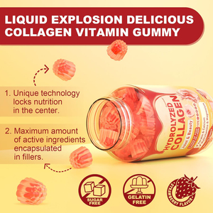 OEM/ODM, productos de belleza de etiquetas privadas, gomitas de colágeno con vitamina para el cabello, gomitas de colágeno para la piel - Product Image 6