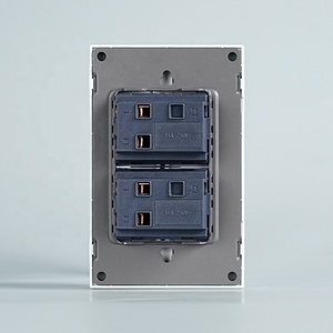 Trang trí điện tường chuyển đổi tấm cho nhà 118 Kích thước PC với Glass bảng điều chỉnh hai băng đảng một cách chuyển đổi ánh sáng - Product Image 6