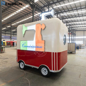 Remolque de Comida Rápida Personalizado, Camión de Comida Móvil, Carrito de Hot Dogs, Remolque de Comida Vintage Totalmente Equipado - Product Image 2