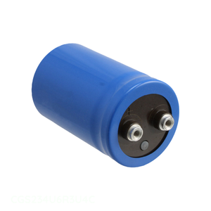 Distribuidor Autorizado CGS234U6R3U4C Condensador de Aluminio de 230000 uF para Montaje en Chasis, 230000UF 6.3V SCREW CHA - Product Image 1