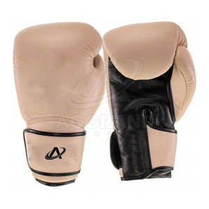 Guantes de boxeo de medio dedo hechos a medida para hombres, diseño impreso de cuero duradero, entrenamiento físico cómodo para tallas de adultos - Product Image 5