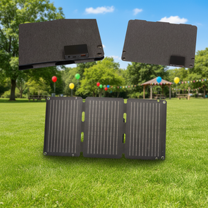 Solar Folding Camping Portable Solar Power Folding Solar for Outdoor Portable Solar <b>Solution</b> Collapsible - Product Image 4