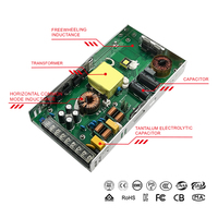 Stock disponible, certifié CCC, 400W 12V, SMPS à revêtement conforme pour écran à pas fin