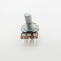 Potentiomètre rotatif Alps 500k pour le contrôle de la vitesse du ventilateur, résistance variable de 16 mm avec interrupteur intégré pour appareils électroménagers