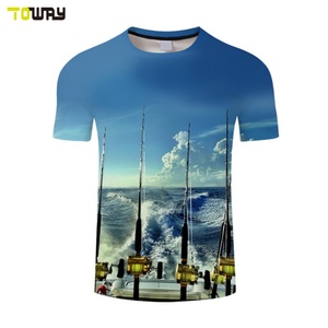Camiseta de Pesca Lisa Personalizada Profesional BETHERIVAL - Product Image 1