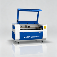 Laser monocoup réglable LM-1390-XH pour la correction des coupes irrégulières sur le contreplaqué, les emballages textiles et les pièces de travail personnalisées pour cadeaux