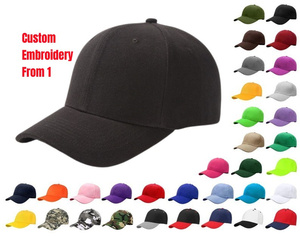Gorras de Béisbol Personalizadas de 6 Paneles, Unisex, de Algodón, Bordadas, Promocionales, para Hombres, Usuarios Finales del Sector Automotriz - Product Image 1