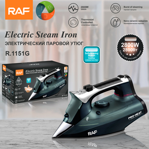 RAF High Quality Iron 2800w of Nano Ceramic Soleplate <b>Thermostat</b> <b>Controlled</b> One Self Cleaning Iron RAF High Quali - Product Image 2