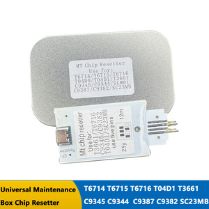 Boîte de maintenance universelle avec réinitialiseur de puce pour <span class=keywords><strong>Epson</strong></span> WF-C5310 C5810 C5390 C5890 F130 F170 <span class=keywords><strong>F100</strong></span> L8050 L15080 L6170 XP15000 - Product Image 1