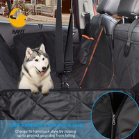 Housses de siège arrière pour voiture, 100% étanche avec fenêtre visuelle en maille, Durable, anti-rayures, antidérapant, hamac de voiture pour chien