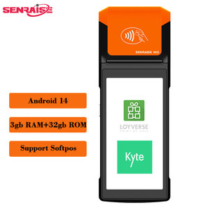 H10 Android 14 octa-Core 4G FCC Mão Portátil Bill Máquina Terminal Caixa Registradora NFC Handheld Móvel Quiosques de Pagamento Sistema POS - Product Image 1