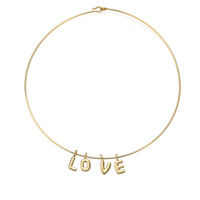 Collier ras du cou en acier inoxydable avec breloque lettre alphabet 3D en forme de bulle, laiton plaqué or 18 carats, bijoux DIY pour femme, vente en gros