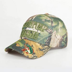 Casquette de baseball camouflage jungle brodée OEM de qualité pour la chasse – Vente en gros pour fabricants - Product Image 3