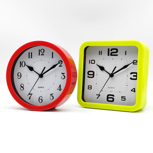 Reloj <span class=keywords><strong>Despertador</strong></span> Cuadrado de <span class=keywords><strong>6</strong></span> Pulgadas, Estable, Colorido, Fácil de Leer, Precio Razonable, Artículo Promocional para Regalo, para Habitación, Oficina, Hotel, Gran Venta - Product Image 4