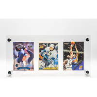 Boîtier magnétique personnalisé en acrylique pour cartes à collectionner, étui de protection pour boosters et cartes gradées P-SAed Guard Bumper
