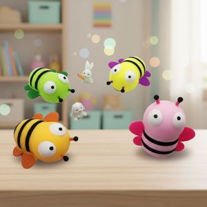 Creative 10cm Cartoon Little <b>Bee</b> Squishy Toy TPR Stress Relief Toy for 6+ Year Old Kids Easy Mood <b>Gift</b> - Product Image 2