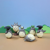 Figurine Anime Kawaii Totoro Pose Sélectionnée Boîte Mystère Mini Figurine de Collection Décoration de Bureau Cadeau Hayao Miyazaki Studio Ghibli
