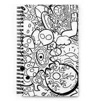 IW Comics # Carnet à spirales A5, couverture rigide, avec couverture en papier, pour promotions et utilisation avec un crayon
