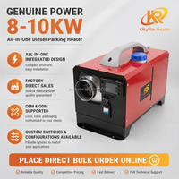 Chauffage de stationnement diesel OkyRie AX81H à commutation automatique 12V/24V 8-10KW, directement de l'usine, pour le chauffage des cabines de véhicules lourds