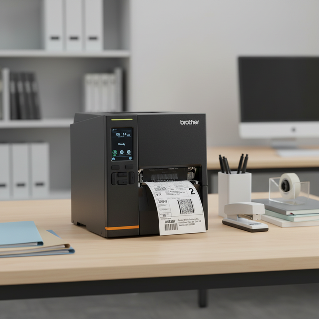 Brother Industrial 4121TNR RFID Thermal Transfer Printer 300dpi 7 Ips USB/Serial/Wired LAN Support in Stock