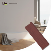 Moulure murale décorative blanche de luxe en PS, étanche et flexible, pour rénovation intérieure moderne, directement de l'usine