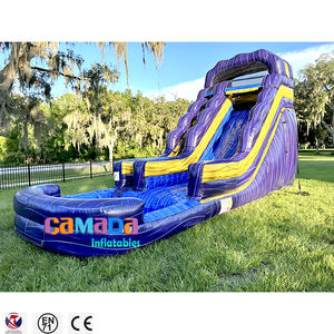 สไลเดอร์น้ำเป่าลมขนาดใหญ่สำหรับเด็กและผู้ใหญ่ ใช้ได้ทั้งที่บ้าน โรงเรียน และห้างสรรพสินค้า วัสดุ PVC ปรับขนาดได้ตามต้องการ ลดราคาพิเศษ - Product Image 2