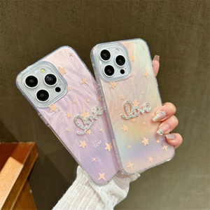 เคสโทรศัพท์มือถือลายดาวห้าแฉกประดับเพชรแฟชั่นสำหรับ iPhone 16 PRO MAX - Product Image 2