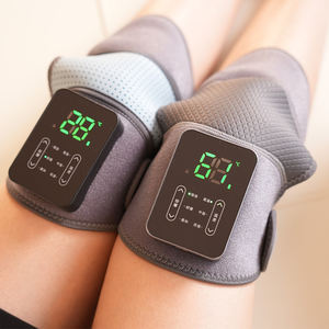 Masajeador de rodilla inalámbrico recargable de gama alta personalizado Calefacción eléctrica inteligente con masajeador de piernas por vibración - Product Image 6