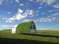AH-FC5089 Chine Maison préfabriquée de luxe pour la cabine de maisons minuscules de station balnéaire
