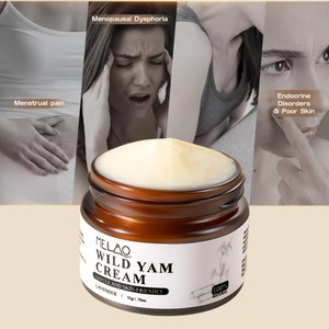 Marque privée <span class=keywords><strong>Crème</strong></span> <span class=keywords><strong>topique</strong></span> pour igname sauvage à base de plantes <span class=keywords><strong>Crème</strong></span> hydratante et apaisante multi-usages <span class=keywords><strong>Crème</strong></span> pour igname sauvage pour femme - Product Image 1
