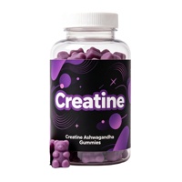 Creatine Monohydrate Ashwagandha Gummies Gemengde Bessensmaak Spierkracht Ondersteuning Herstel na Training Vitaminen