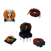 Bobine d'arrêt de puissance toroïdale verticale Inducteur de mode commun non blindé avec capacités 40uH 50uH 60uH Inducteur de poussière 30A 40A 50A