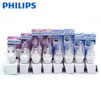 Philips Bóng Đèn Led E14 Bóng Đèn Nến Đầu Bong Bóng Tiết Kiệm Năng Lượng Đèn Pha Lê Nguồn Sáng Vít 3,5w5w