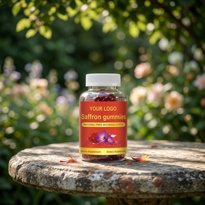 Gomitas de Extracto de Azafrán de Alta Calidad a Base de Pectina Vegana para el Apoyo Diario contra la <span class=keywords><strong>Ansiedad</strong></span> y la Relajación Mental - Product Image 4