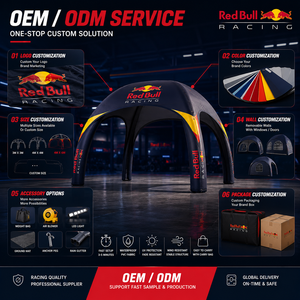 Tente gonflable personnalisée CATC pour événements de course 4x6m | Marquee professionnel pour paddock |   Tente de box pour sport automobile avec solution d'activation de marque - Product Image 4