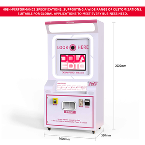 フォトブースフォトブースプリンターコインデジタルシェルパスポート自動自動レンタルフォトブース自動印刷機 - Product Image 5