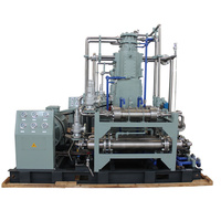 Compresor de Pistón de Silicio Tetrachloruro (SiCl4) Completamente Libre de Aceite, Bajo Costo de Mantenimiento, Entrada 15 Bar, Salida 250 Bar, Flujo 180 Nm³/h