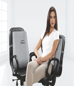 Comfort <b>Back</b> Rest <b>Cushion</b> with Premium Foam Filling and Washable Cover for Office Chair Gaming Chair and Vehicle Seat - Product Image 1