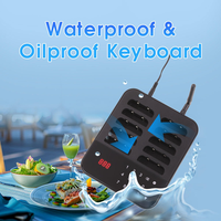 Système de téléavertisseur de restaurant sans fil 10 buzzers Vibrate Flash Ring Queue Calling System Food Pager for Coffee Shop Food Truck