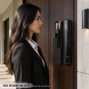 T13 สมาร์ทล็อค ระบบจดจำใบหน้า 3 มิติ วิดีโอคอลล์ ล็อคประตูดิจิตอล - Product Image 5