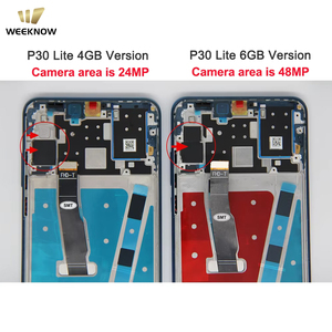 Écran LCD OEM en gros d'usine pour <span class=keywords><strong>Huawei</strong></span> <span class=keywords><strong>P30</strong></span> Lite / Nova 4e (RAM 6G / Version Haute) avec numériseur et châssis complet, garantie 1 an - Product Image 4