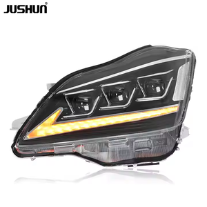 ระบบไฟส่องสว่างรถยนต์ JUSHUN ไฟหน้า LED พร้อมเอฟเฟกต์เปิด-ปิด สำหรับรถยนต์โตโยต้า คราวน์ ปี 2003-2008 รุ่นที่ 12 ตาปีศาจสีแดง - Product Image 1