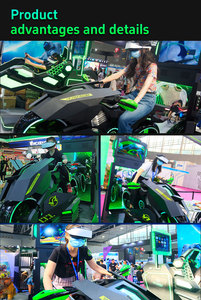 VR sao không gian VR Bee chuyến bay mô phỏng Mũ bảo hiểm manfactur motorsports SC lái xe trò chơi 9D xe máy mô phỏng VR trò chơi máy - Product Image 6