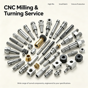 ผู้ผลิตชิ้นส่วนกลึง CNC ความแม่นยำสูง, รับผลิตสกรู, หมุด และฮาร์ดแวร์ตามแบบ ในวัสดุอะลูมิเนียม, ทองเหลือง และสแตนเลส - Product Image 2