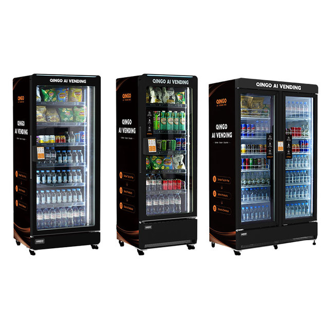 OEM/ODM Smart AI Touchscreen Vending Machine with QR Code Shopping Mall Use Steel Construction SDK Enabled 3-Year Warranty