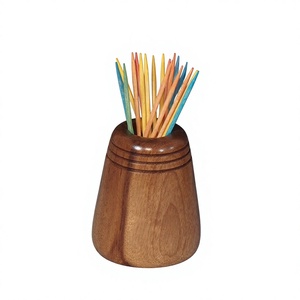 Dispensador de Palillos de Madera, Diseño Escultural Hecho a Mano, Porta Palillos para Restaurante, Hogar, Proveedor Mayorista - Product Image 1